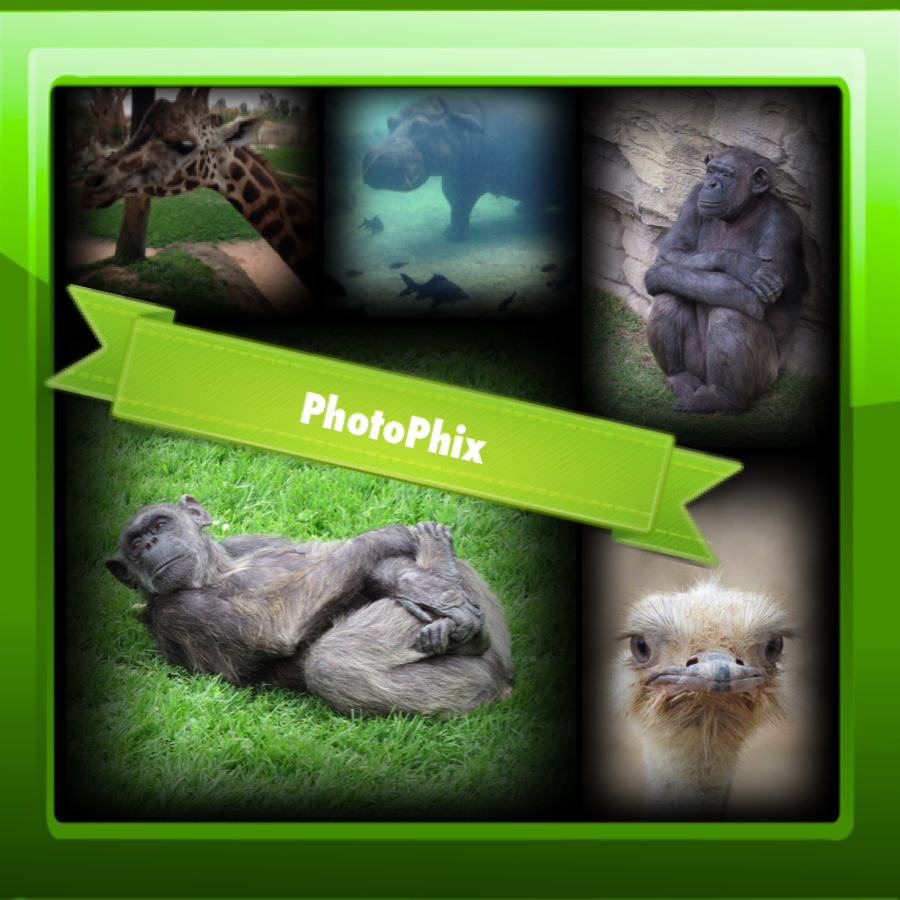 PhotoPhix Photocollage frame masks textlabel