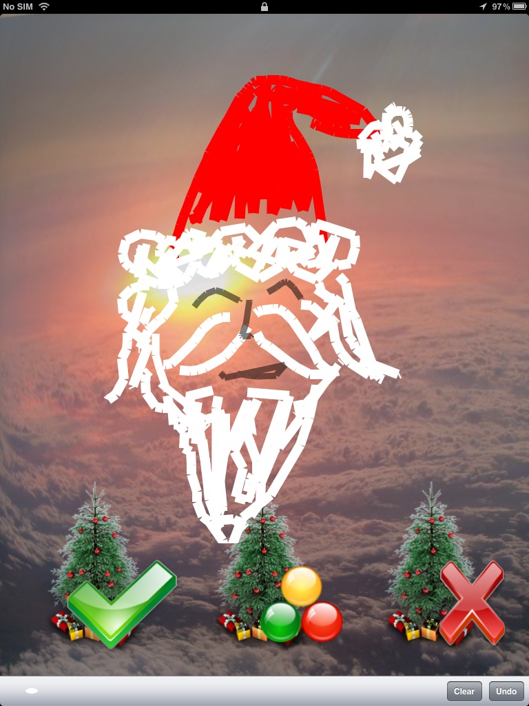 TAPP XE (Throw A X-Mas tree) Add a drawing iPad