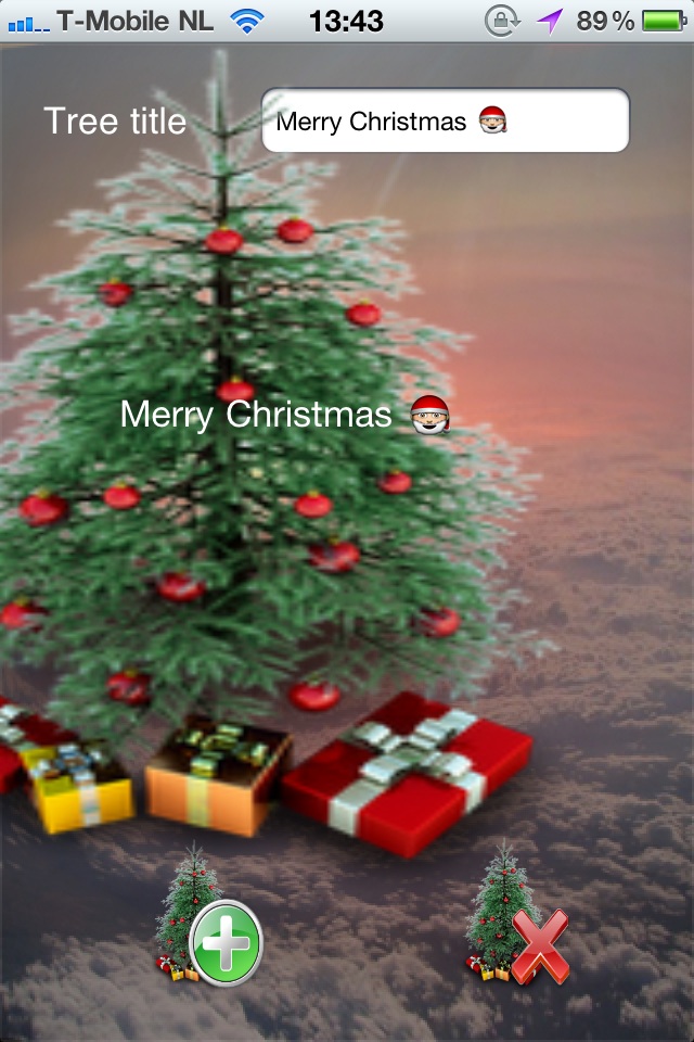 TAPP XE (Throw A X-Mas tree) New tree iPhone